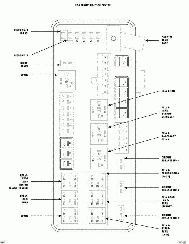 08 Dodge Fuse Box Diagram Diagram Database