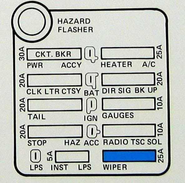 14 1972 Corvette Fuse Box Diagram Pics