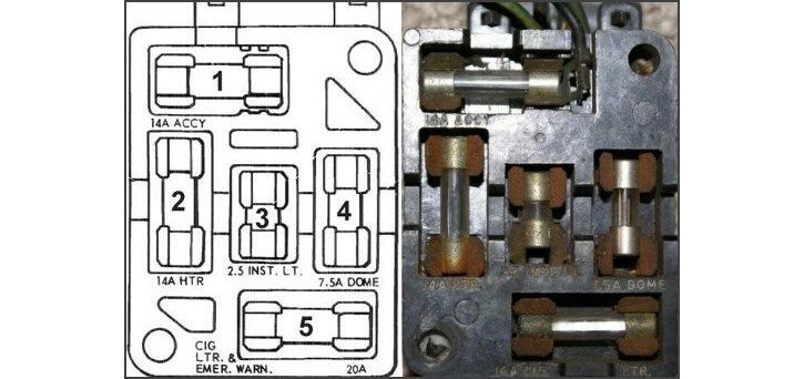 1965 And 1966 Mustang Fuse Box Location And Guide