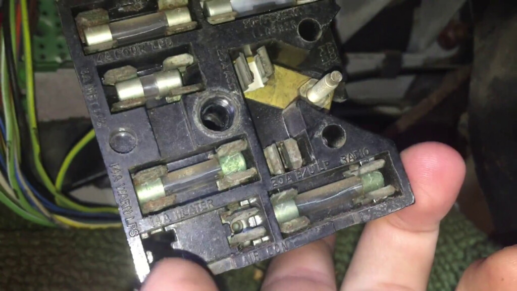 1970 Ford Mustang Fuse Box Diagram