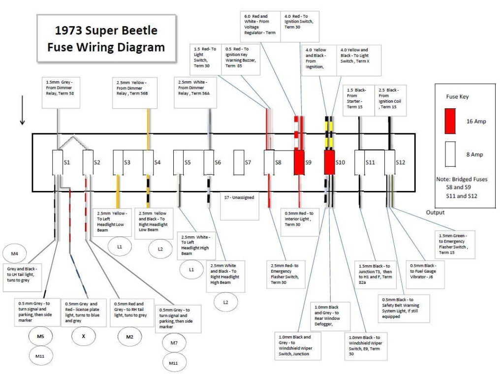 1971 Vw Bug Wiring Diagram Schematic Schematic And Wiring Diagram In 