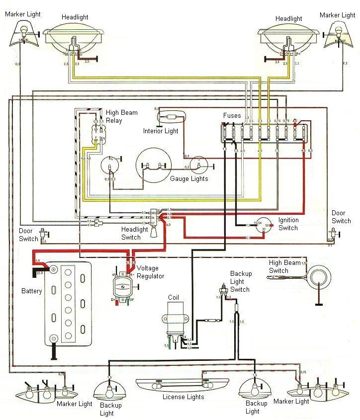 1973 Karmann Ghia Wiring Diagram Fuse Box And Wiring Diagram