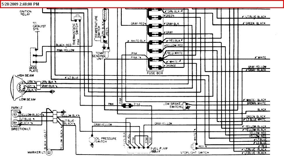 1975 Corvette Radio Wiring Diagram