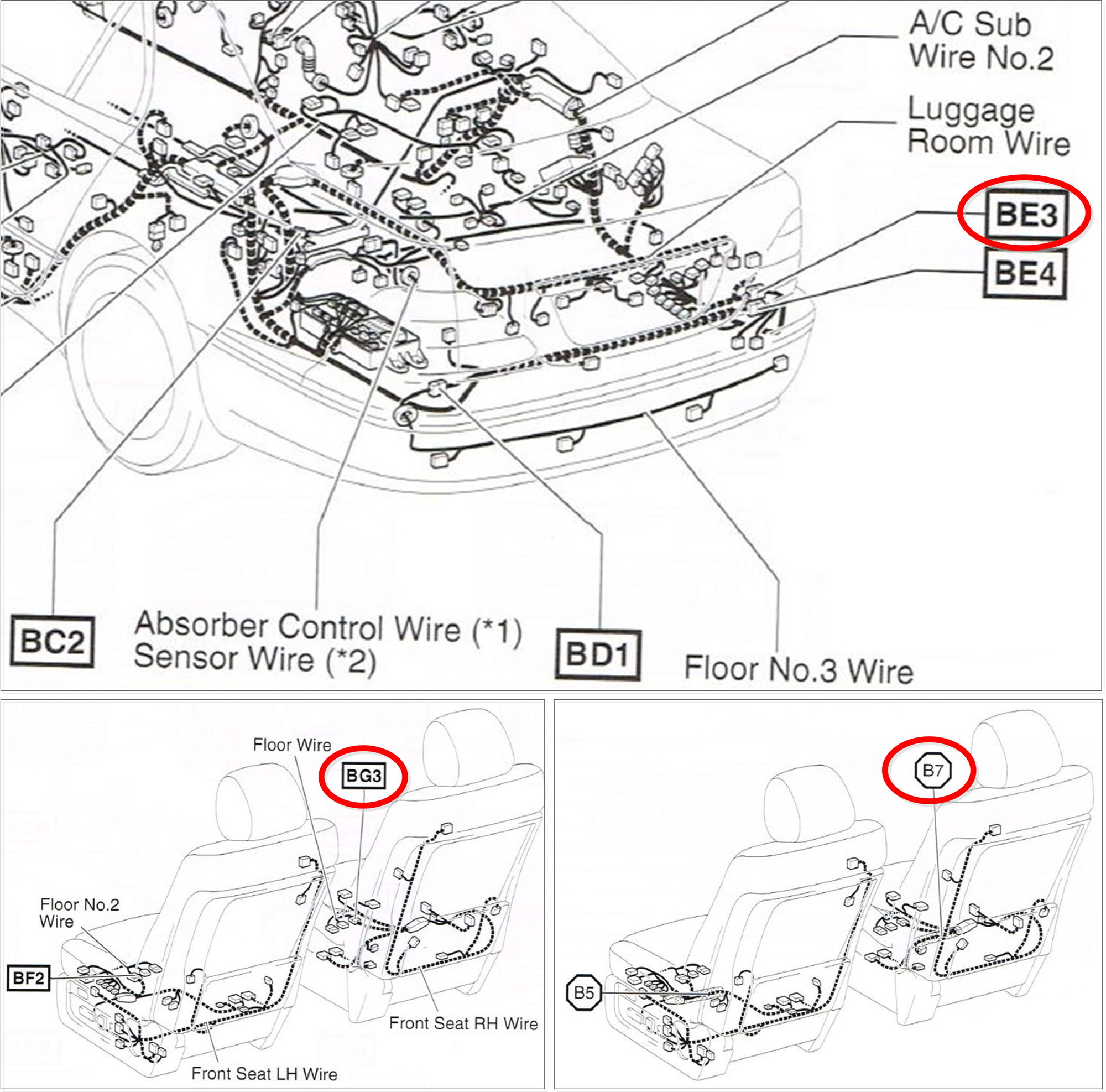 1995 Lexus Ls400 Fuse Box Diagram