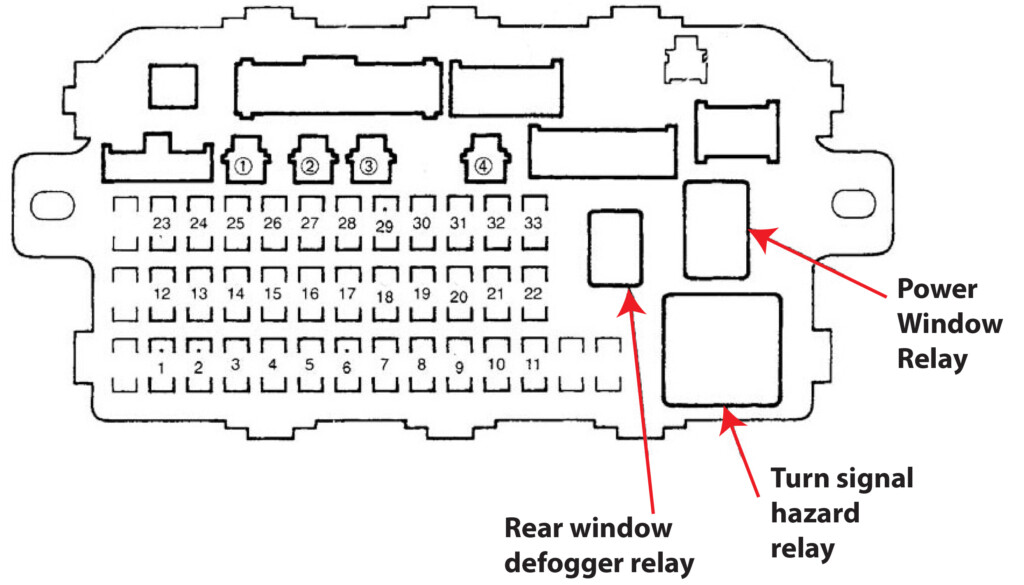 2000 Honda Crv Parts Diagrams