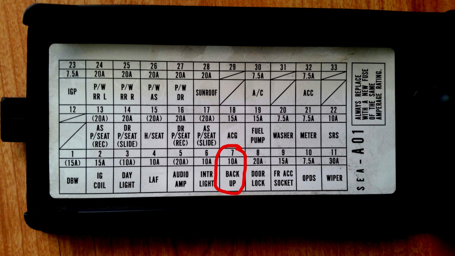 2003 Acura Rsx Fuse Box Diagram Acura Cl Type S Fuse Box Settings 