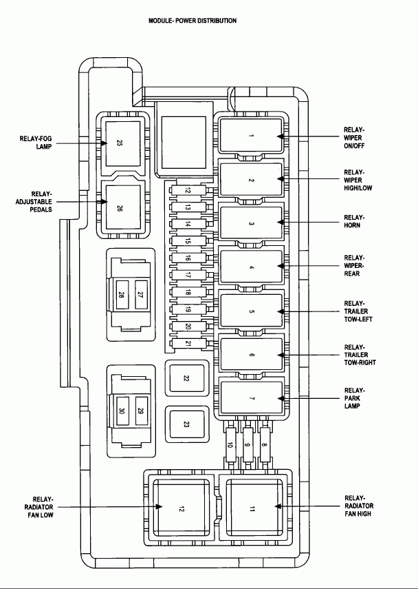 2004 Dodge Durango Fuse Box Diagram Fuse Box And Wiring Diagram