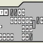 2008 Lexus Gs 350 Fuse Box Diagram