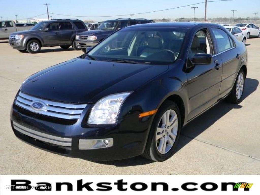 2009 Dark Blue Ink Metallic Ford Fusion SEL V6 59639501 Photo 1