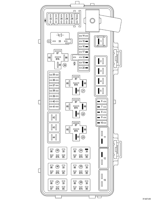 2011 Dodge Journey Fuse Box Fuse Box And Wiring Diagram