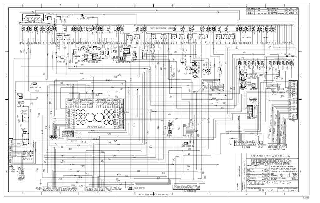 2014 Freightliner Electrical Wiring Diagram