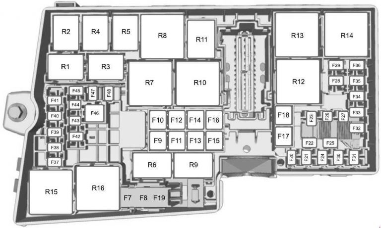 2015 Ford Escape Fuse Diagram