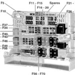 BMW 3 Series E90 E91 E92 E93 2005 2010 Fuse Box Diagram