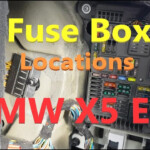 BMW X5 E70 Fuse Box Locations YouTube