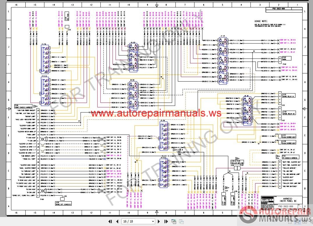 Diagram 2016 Truck Wiring Kenworth T270N