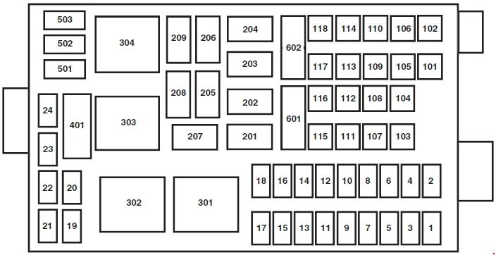 Ford F 750 2011 2015 Fuse Box Diagram Auto Genius