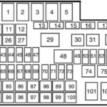 Ford F250 F350 F450 F550 2011 2016 Fuse Diagram