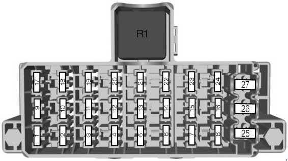 Ford Fiesta 2008 2017 Fuse Box Diagram Fuses Guru