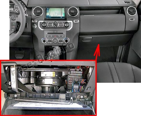 Fuse Box Diagram Land Rover Discovery 4 LR4 2009 2016 