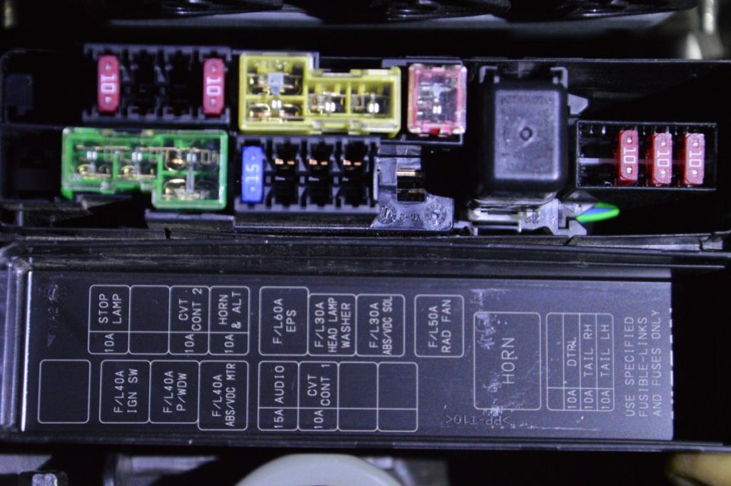 Fuse Box Diagram Nissan Sentra 2013 2019 And Relay With Assignment 