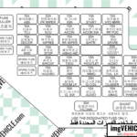 Hyundai Tucson I JM 2004 2009 Fuse Box Diagrams Schemes