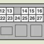 Lexus IS250d 2011 2013 Fuse Box Diagram Auto Genius