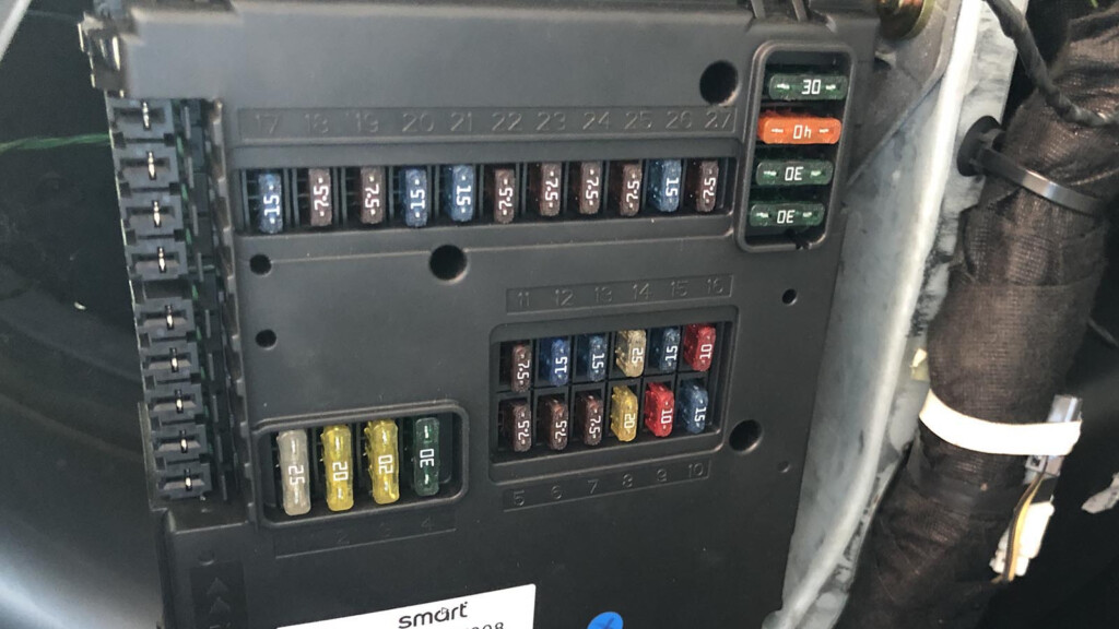 Panel Fuse Box Diagram 2002