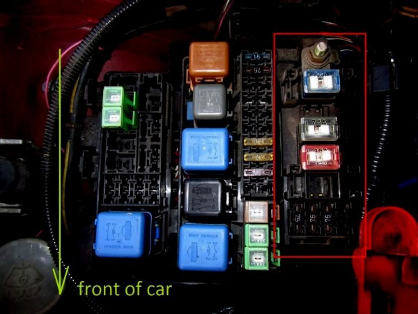 S13 Fuse Box Diagram