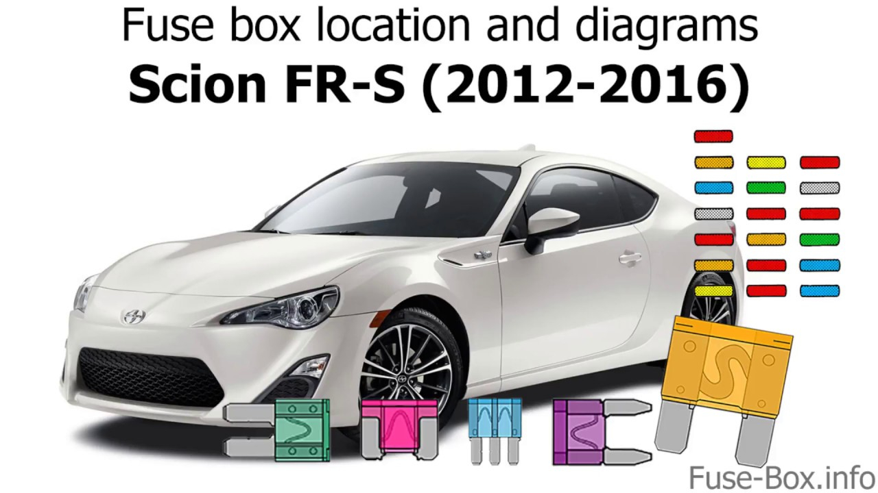 Scion Fr Fuse Box Diagram Complete Wiring Schemas