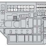 Sicherungskasten Und Relais Toyota Corolla 2009 2012