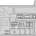 Sicherungskasten Und Relais Toyota Prius XW30 2010