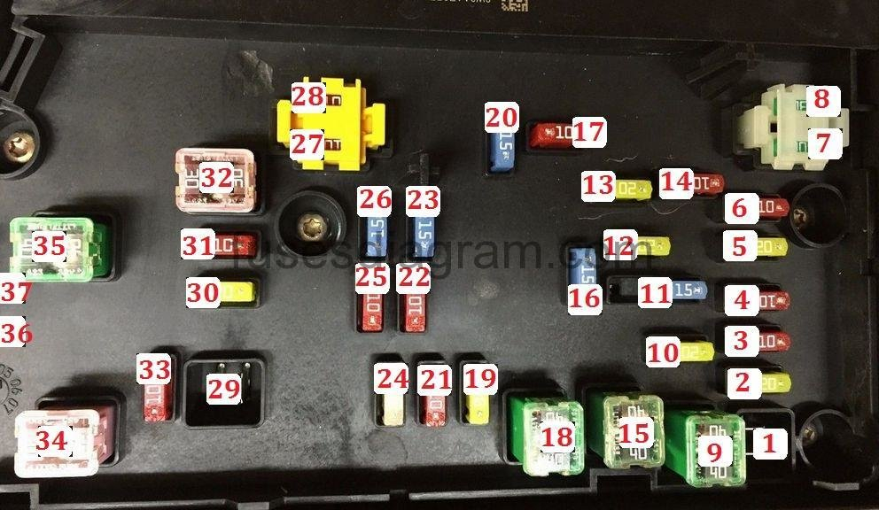 Tech Crew 2007 Pt Cruiser Fuse Diagram