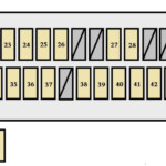 Toyota Solara Zweite Generation Mk2 2006 Schema Sicherungskasten