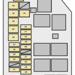 Toyota Supra Fourth Generation Mk4 1992 1997 Fuse Box Diagram