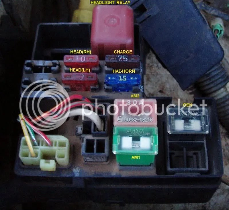  Toyota Truck Fuse Box 