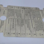 W123 U S Mercedes Fuse Box Diagram Card 300d 300cd 240d 300td EBay