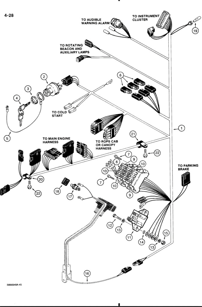 Wiring Diagram For 580B Case Backhoe 